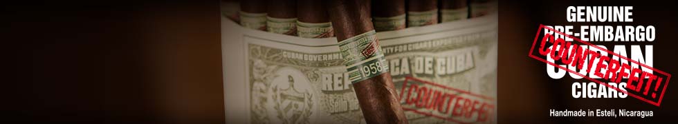 Genuine Counterfeit Cuban Cigars